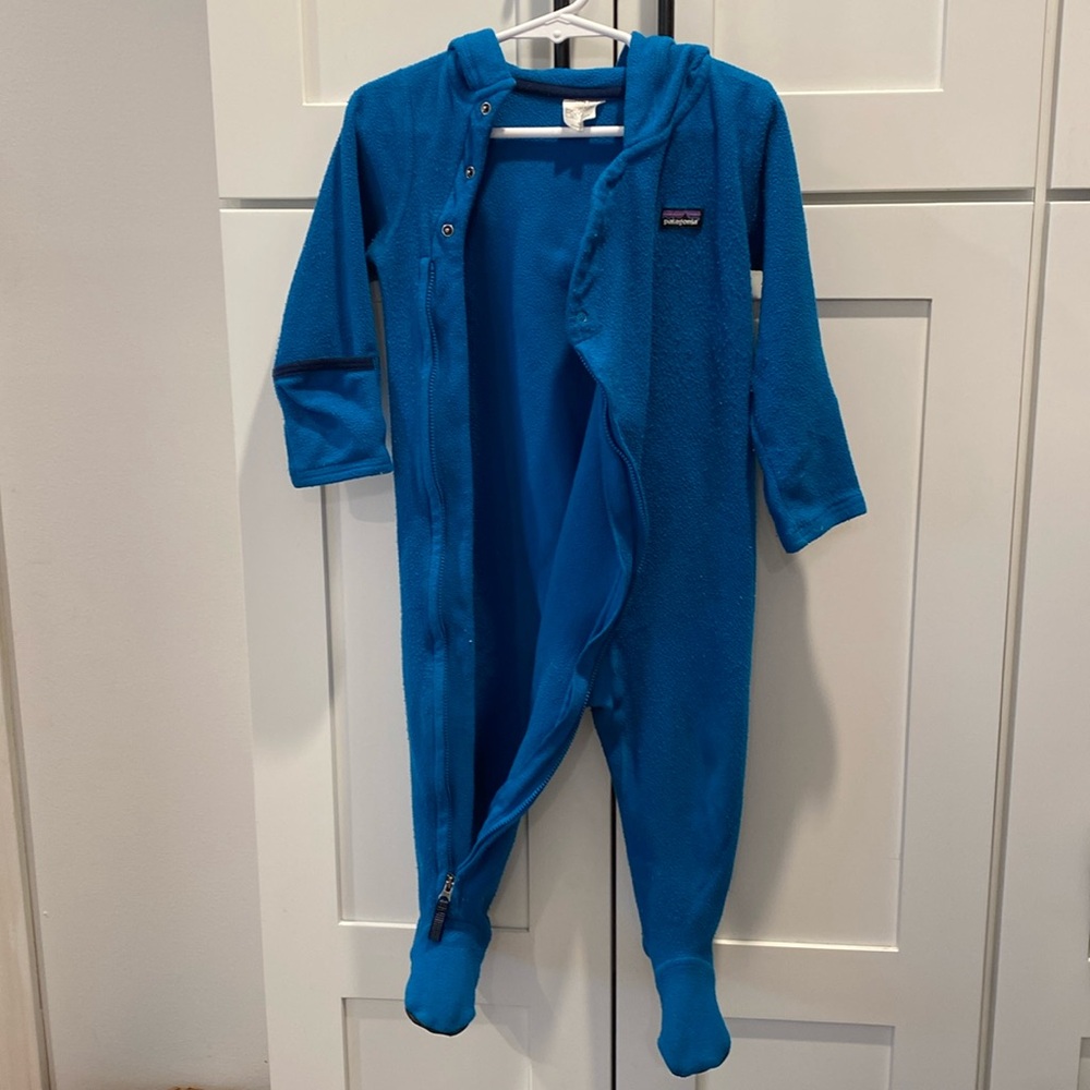 Patagonia Micro Fleece Footies 12-18m